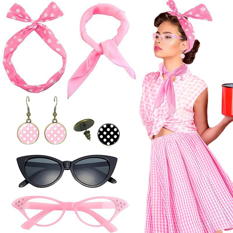 1950s Fancy Dress Costume Acce - Women'S Accessories In The 1950S 评论和价格
