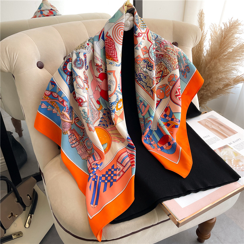 2026 New Square Twill Silk Sca - Silk Scarf Square 评论和价格
