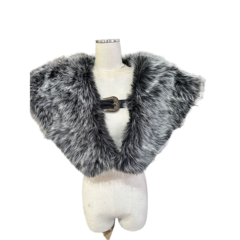 Halloween Fur Collar Winter Cl - Women'S Accessories Clothing 评论和价格