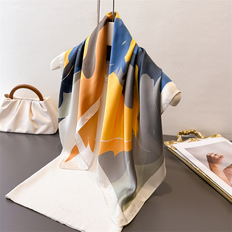 2026 New Women Square Scarf Im - Silk Scarf Square 评论和价格