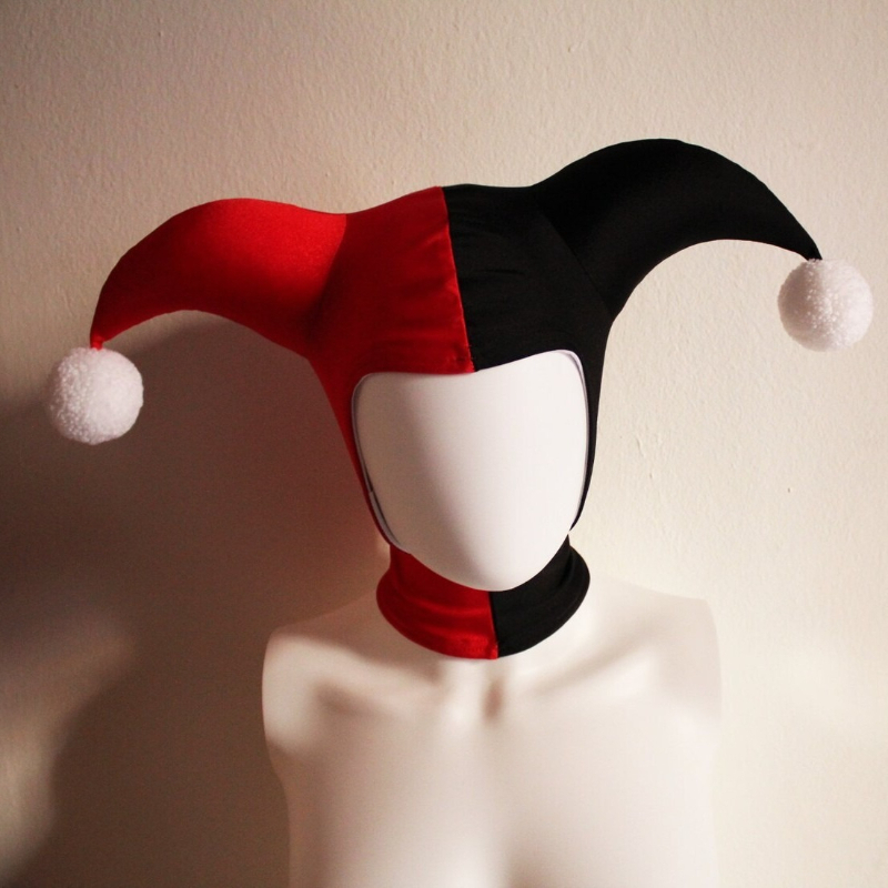QQ Jester Cosplay Black/Red Ha - Women'S Red Accessories 评论和价格