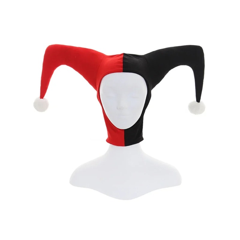 QQ Jester Cosplay Black/Red Ha - Women'S Red Accessories 评论和价格