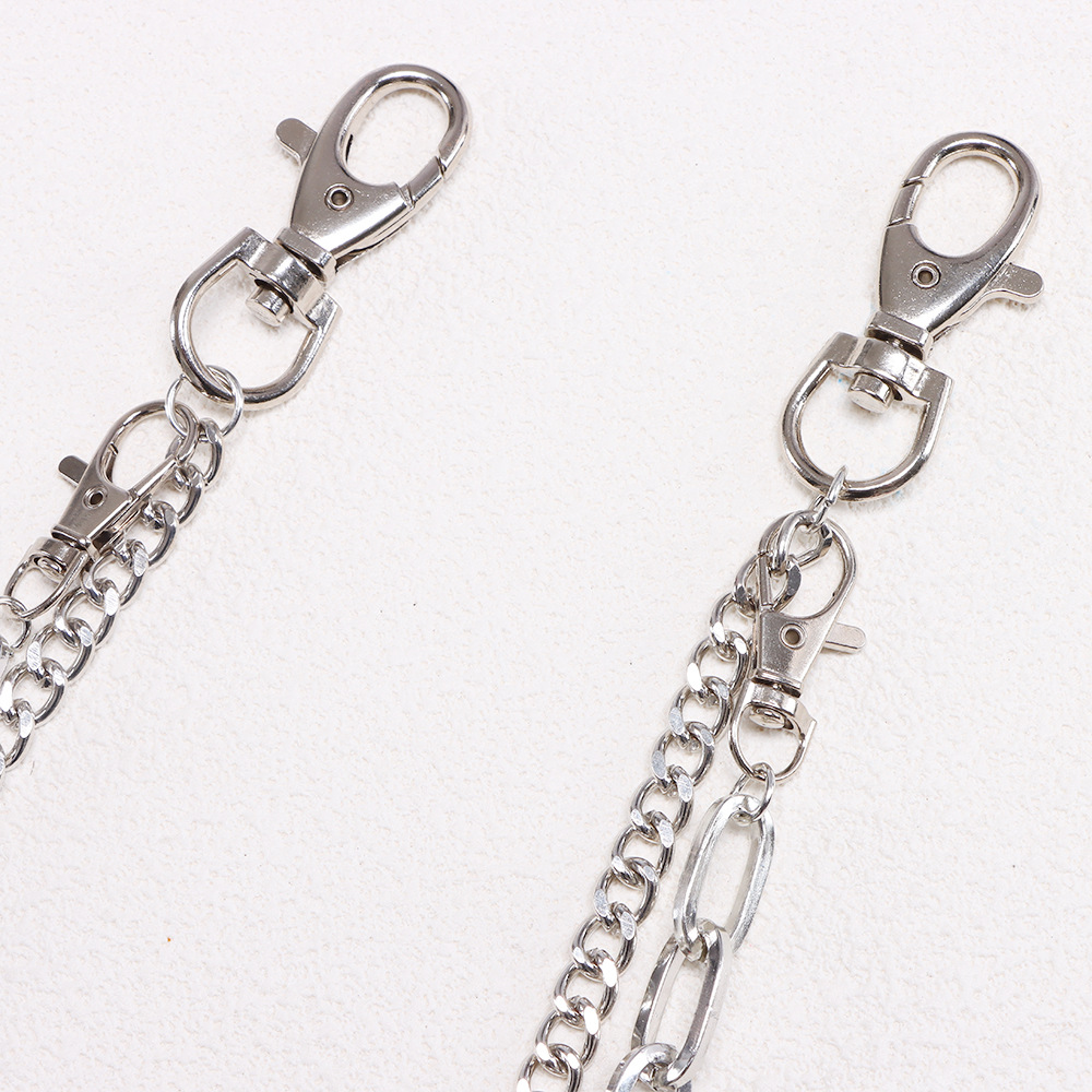 Punk Metal Rivets Pants Chains - Women'S Emo Accessories 评论和价格