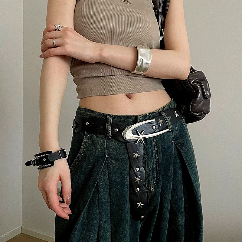 2024 Goth Style Vintag Star Bu - Women'S Emo Accessories 评论和价格