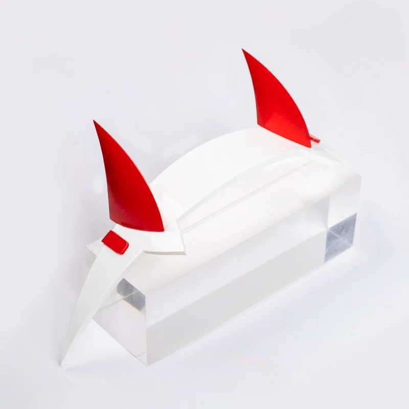 Anime Zero Two Cosplay Red Whi - Women'S Red Accessories 评论和价格
