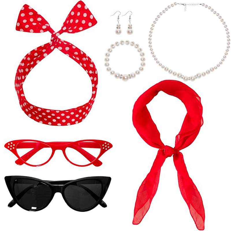 7PCS 1950s Costume Accessories - Women'S Accessories In The 1950S 评论和价格