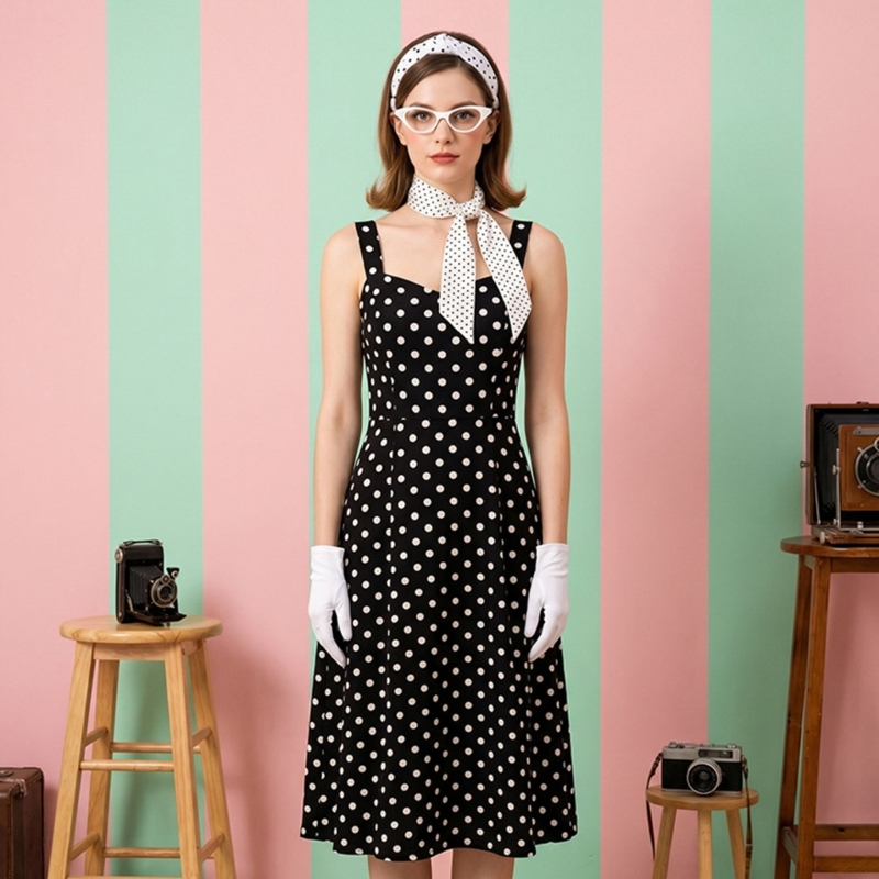 5Pcs 1950S Women Costumes with - Women'S Accessories In The 1950S 评论和价格