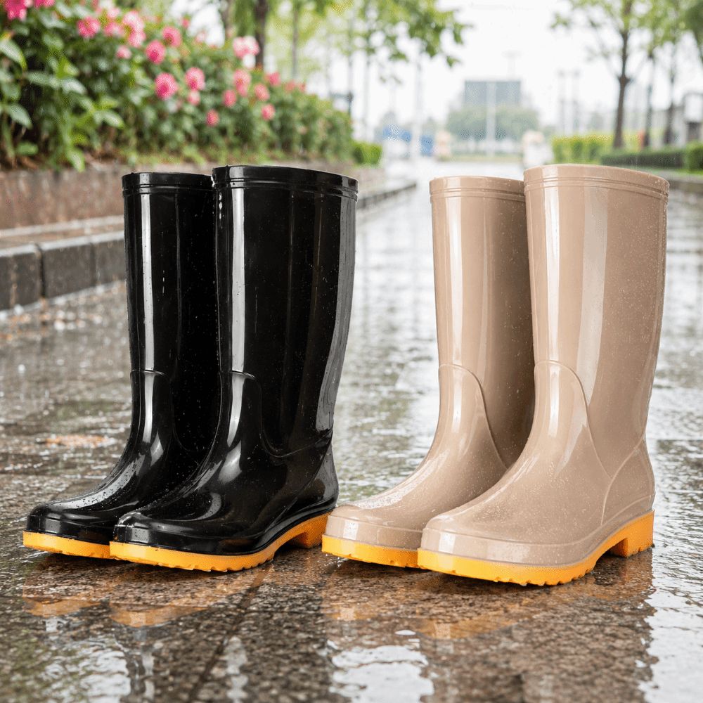 Non-slip Women's Long Rain Boo - Women Kitchen Accessories 评论和价格